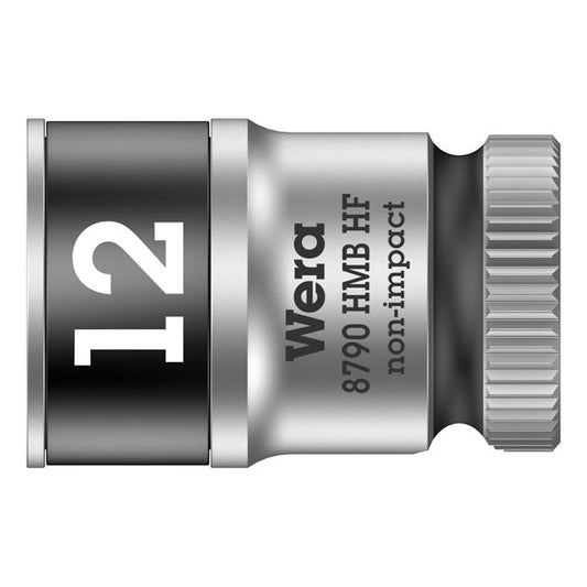 Wera Zyklop 3/8" socket with holding function - Metric 12.0
