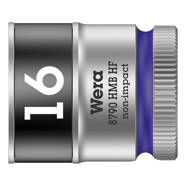 Wera Zyklop 3/8" socket with holding function - Metric 16.0