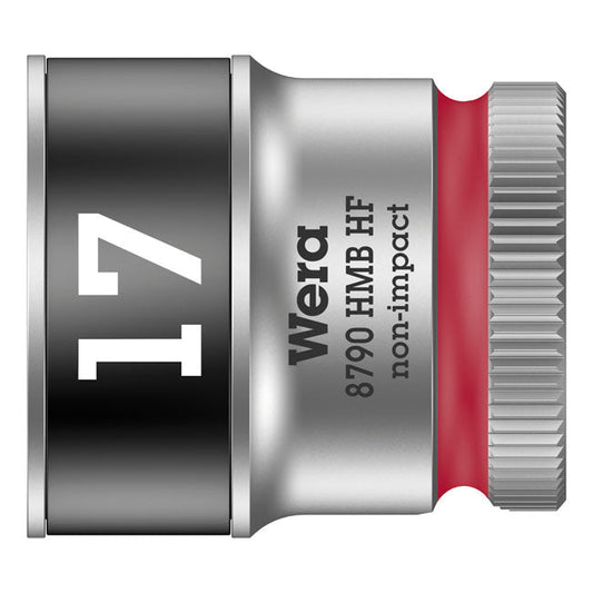 Wera Zyklop 3/8" socket with holding function - Metric 17.0