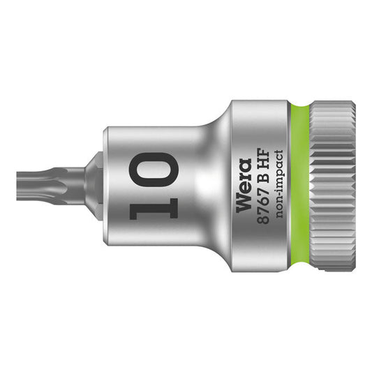 Wera Zyklop 3/8" Torx® socket bit TX10 with holding function