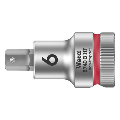 Wera Zyklop 3/8" Hex socket bit with holding function Metric