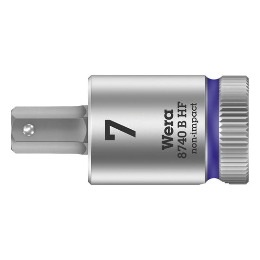 Wera Zyklop 3/8" Hex socket bit with holding function Metric