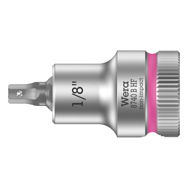 Wera Zyklop 3/8" Hex socket bit w/ holding function US sizes
