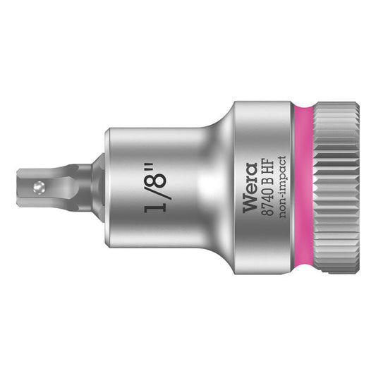Wera Zyklop 3/8" Hex socket bit w/ holding function US sizes