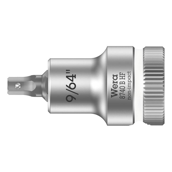Wera Zyklop 3/8" Hex socket bit w/ holding function US sizes