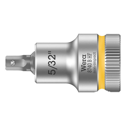 Wera Zyklop 3/8" Hex socket bit w/ holding function US sizes