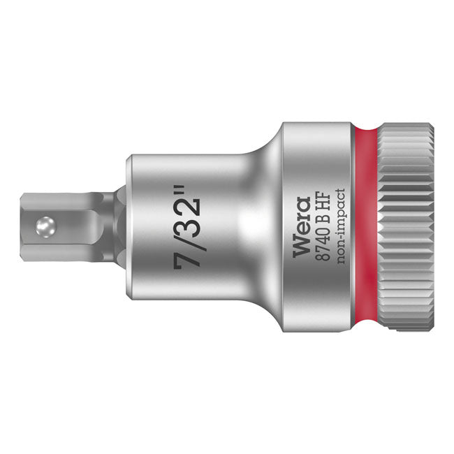 Wera Zyklop 3/8" Hex socket bit w/ holding function US sizes