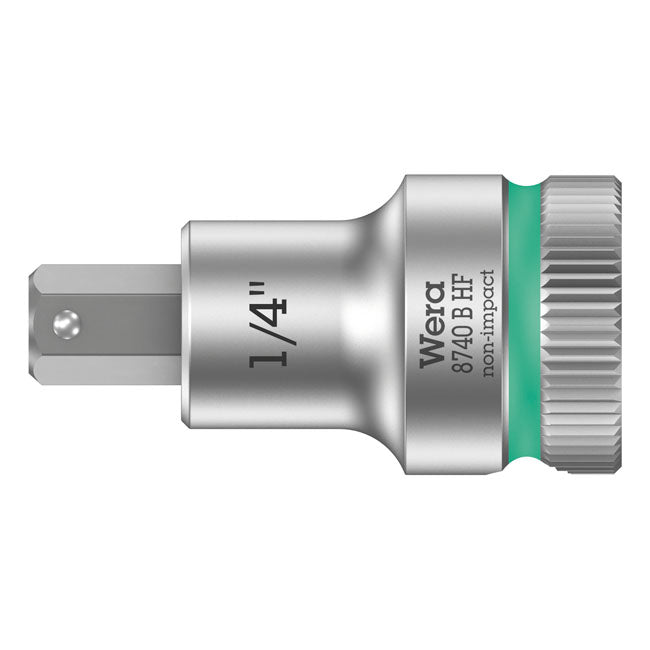 Wera Zyklop 3/8" Hex socket bit w/ holding function US sizes