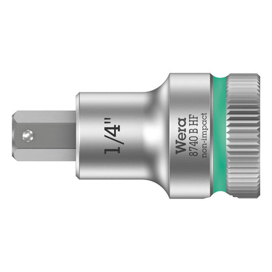 Wera Zyklop 3/8" Hex socket bit w/ holding function US sizes
