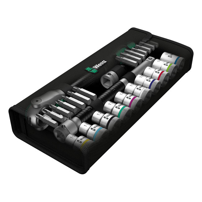 Wera Zyklop speed ratchet kit 1/2" drive - Metric sizes