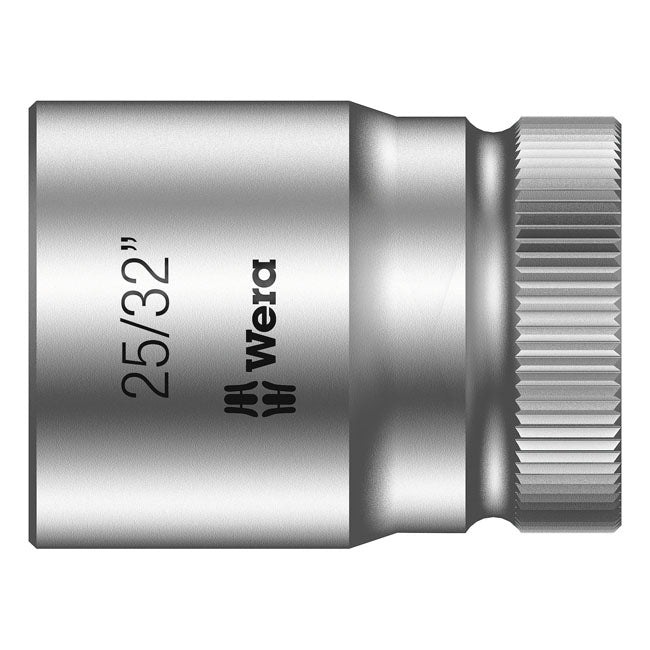Wera Zyklop 1/2" socket - US sizes 25/32"