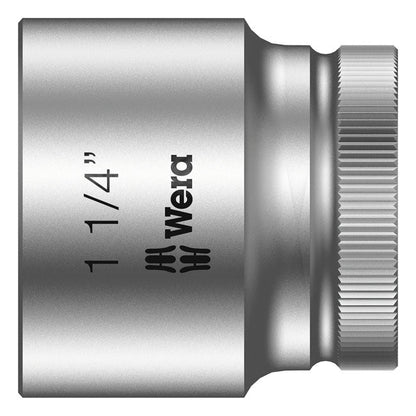 Wera Zyklop 1/2" socket - US sizes 1-1/4"