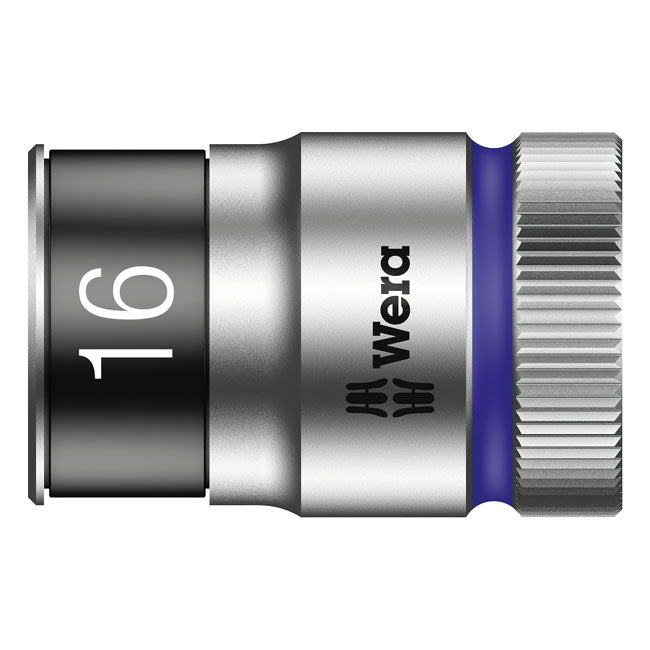 Wera Zyklop 1/2" socket with holding function - Metric 16.0