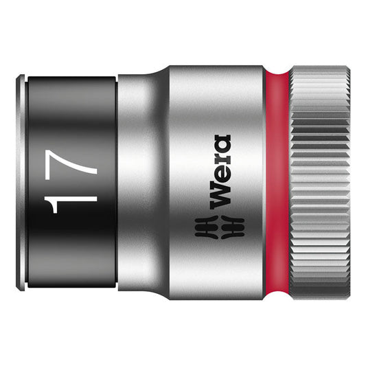 Wera Zyklop 1/2" socket with holding function - Metric 17.0