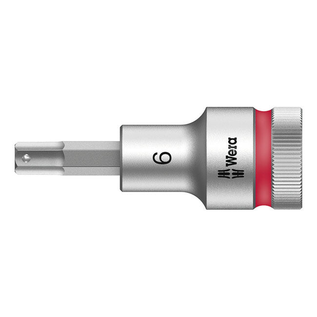 Wera Zyklop 1/2" Hex socket bit with holding function
