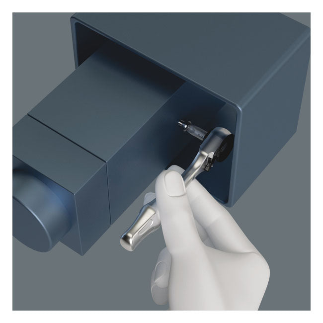 Wera Zyklop ratchet kit Kraftform Mini 2, 1/4" drive Metric