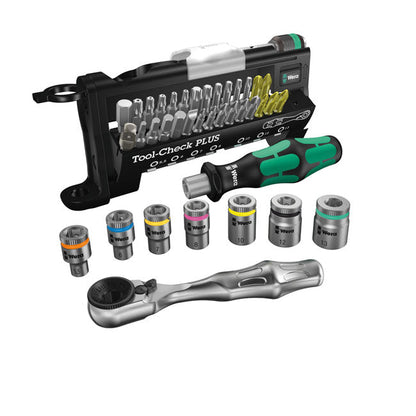 Wera tool-check plus 1/4" drive - Metric sizes
