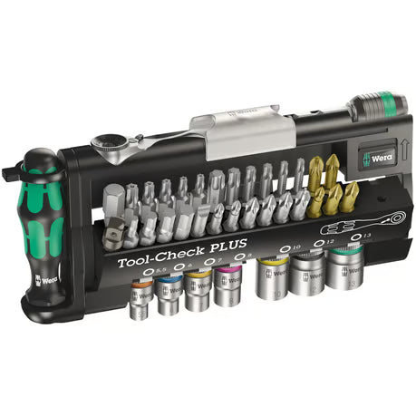 Wera tool-check plus imperial 1/4" drive - Metric sizes