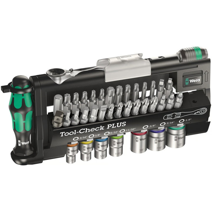 Wera tool-check plus imperial 1/4" drive - US sizes
