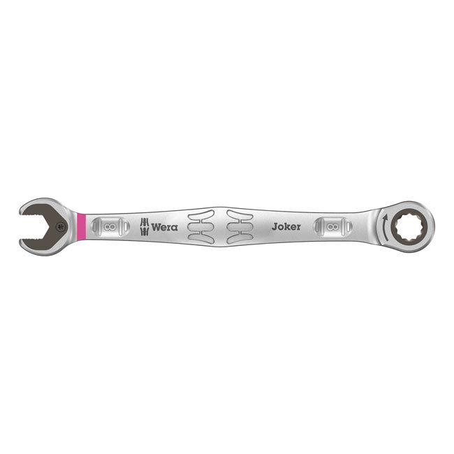 Wera ratcheting wrench open/ box end 8mm Joker - Metric
