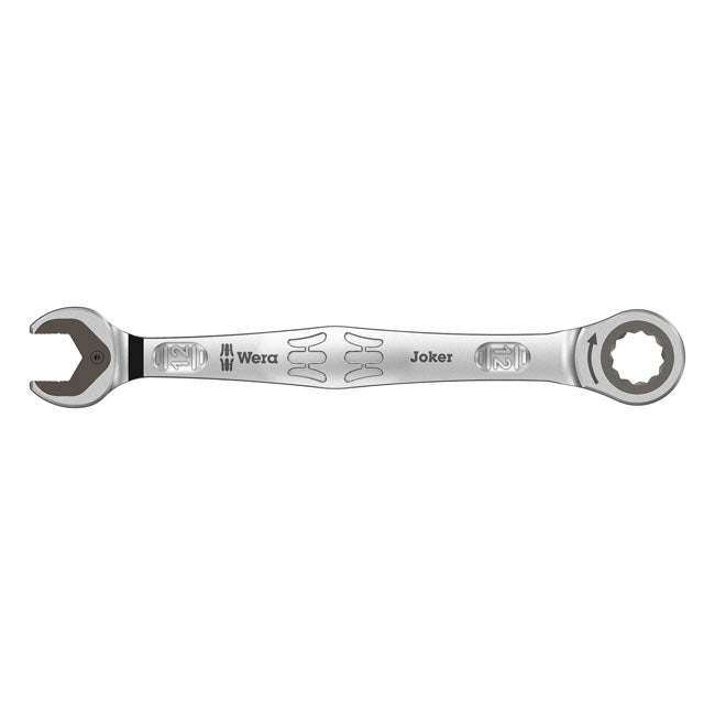 Wera ratcheting wrench open/ box end 12mm Joker - Metric