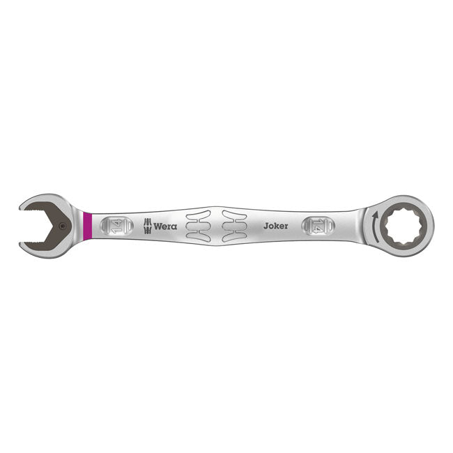 Wera ratcheting wrench open/ box end 14mm Joker - Metric