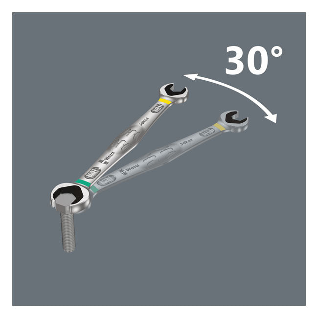 Wera wrench double open end 10/13 Joker