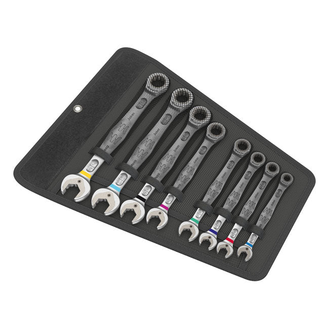 Wera ratcheting wrench set Joker open/ box end US sizes