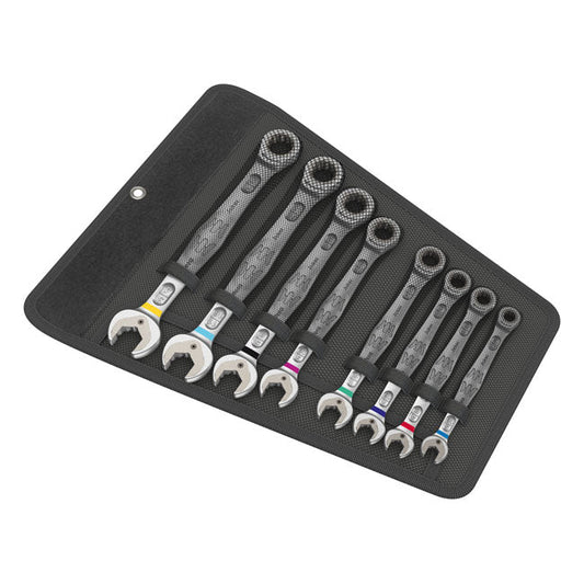 Wera ratcheting wrench set Joker open/ box end US sizes
