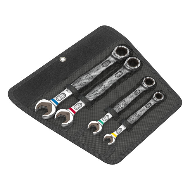 Wera ratcheting wrench set Joker open/ box end Metric