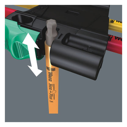 Wera hex key set multicolor Magnet - Metric