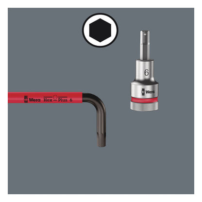 Wera hex key set multicolor Magnet - Metric