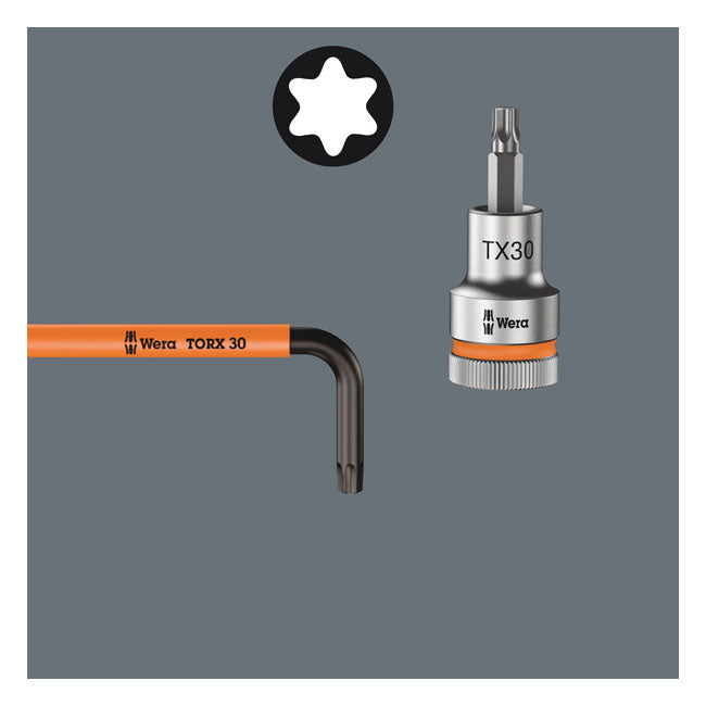 Wera Torx® key multicolor red - TX40