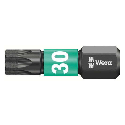 Wera 1/4" bit for Torx® screws Impaktor TX30