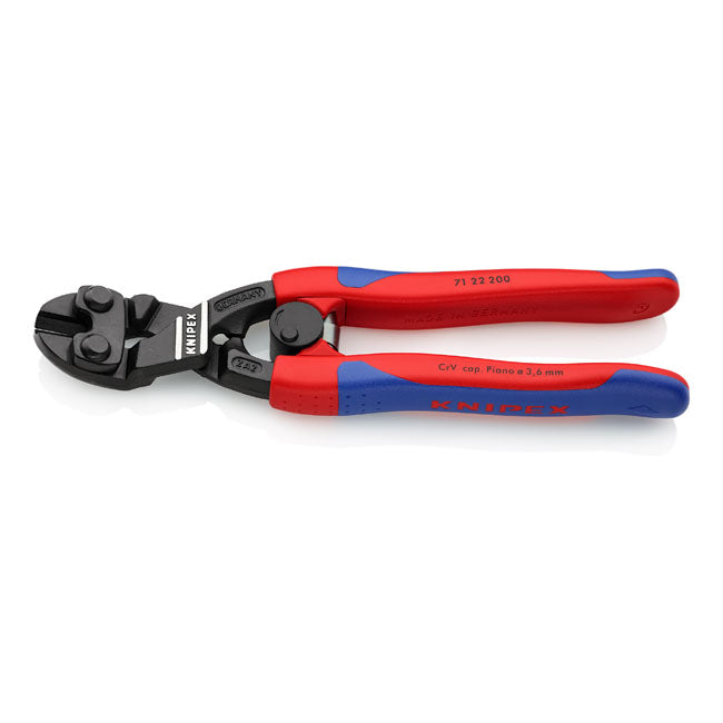 Knipex compact bolt cutter with 20° angled head