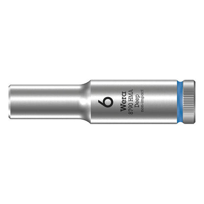 Wera, deep socket size 6mm