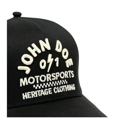 John Doe Black /White cap