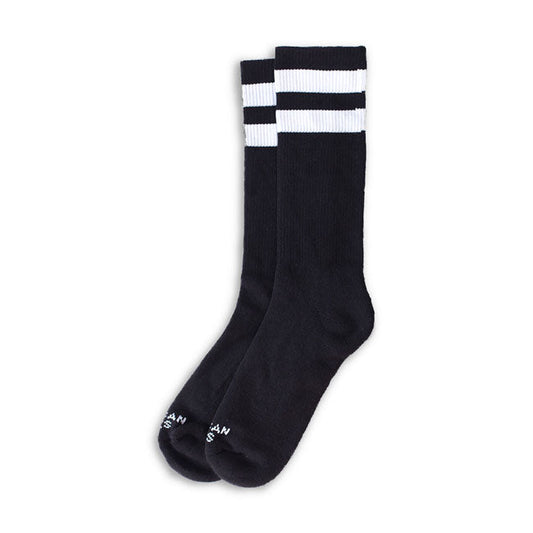 American Socks Back In Black Mid High socks