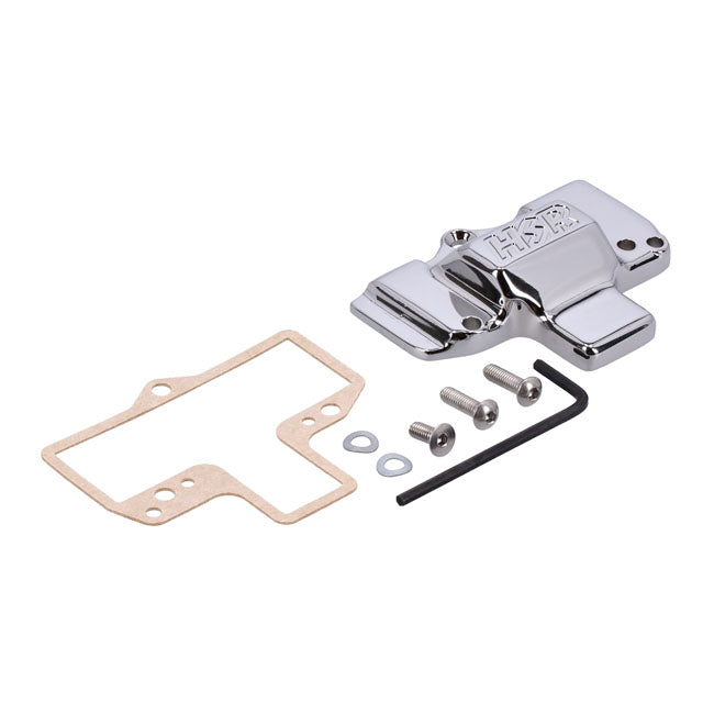 Mikuni, chrome top cover, with HSR logo