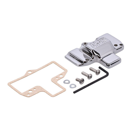 Mikuni, chrome top cover, with HSR logo