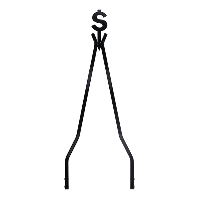 Cycle Visions Moneytube sissy bar 30", black