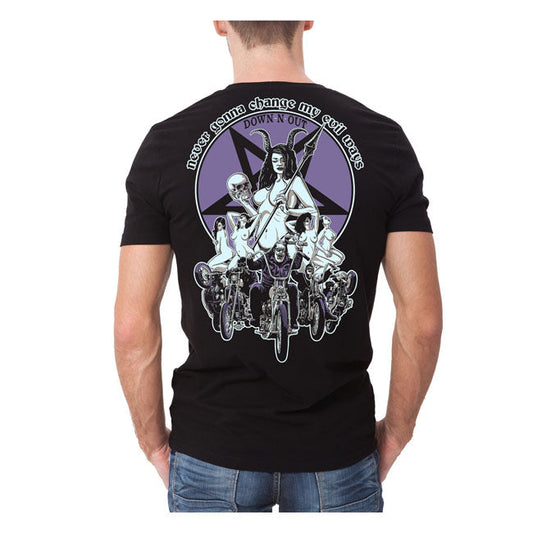 Down-N-Out Evil Ways T-shirt