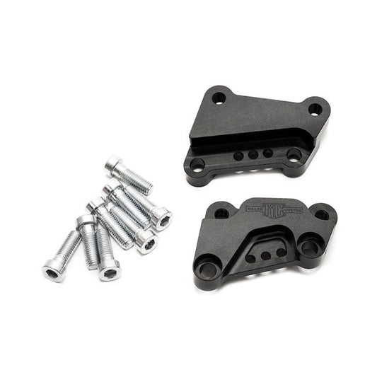 Killer Custom, front caliper ext. bracket set for 13" rotors