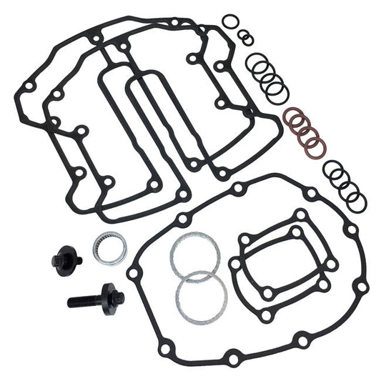 Feuling, cam change gasket & seal kit. With bearing & bolts