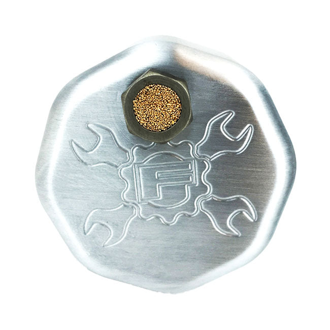 Feuling, oil tank breather kit vented dipstick Pol cap