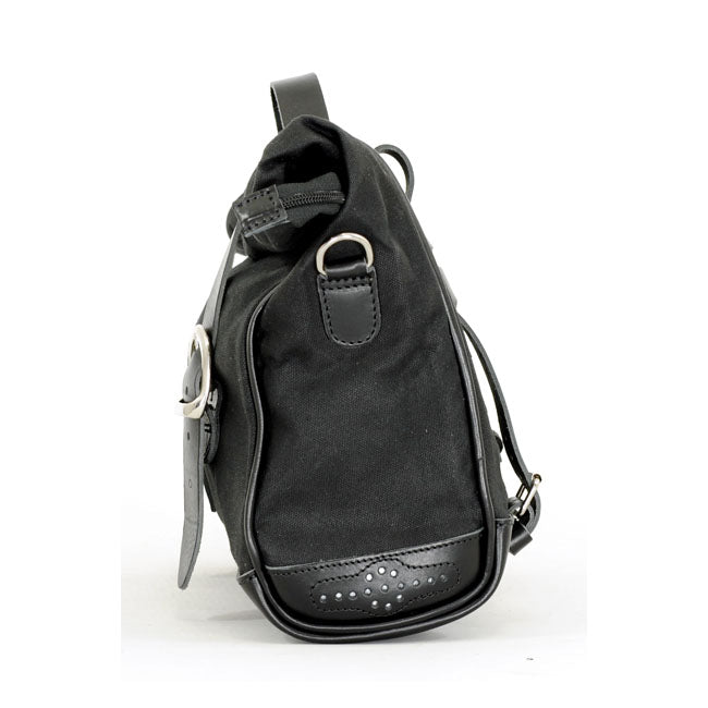 Longride, ''Old Chopper'' waxed cotton saddlebag