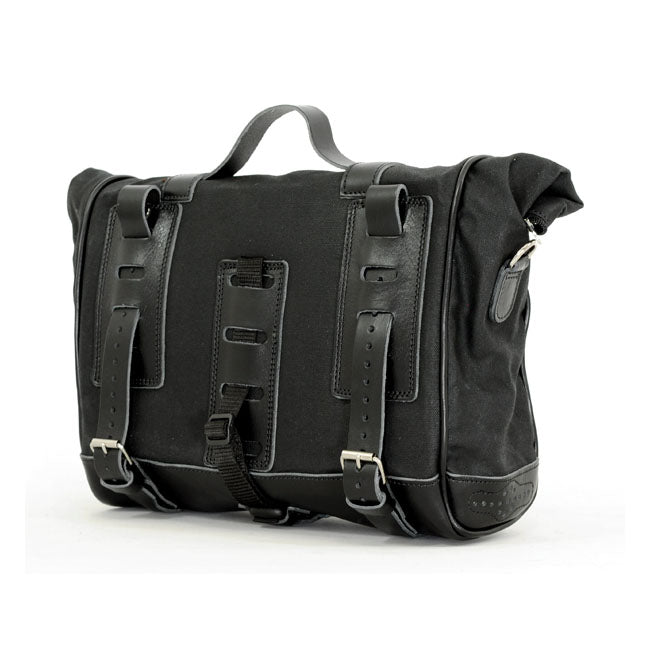 Longride, ''Old Chopper'' waxed cotton saddlebag