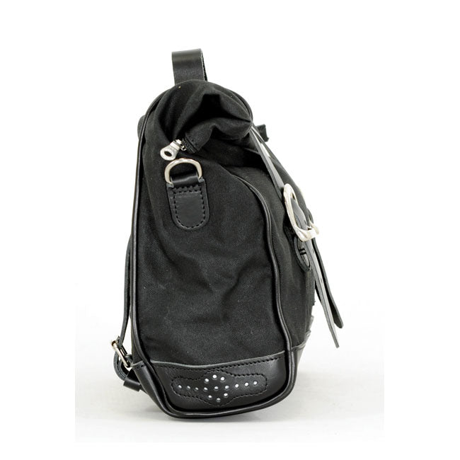 Longride, ''Old Chopper'' waxed cotton saddlebag