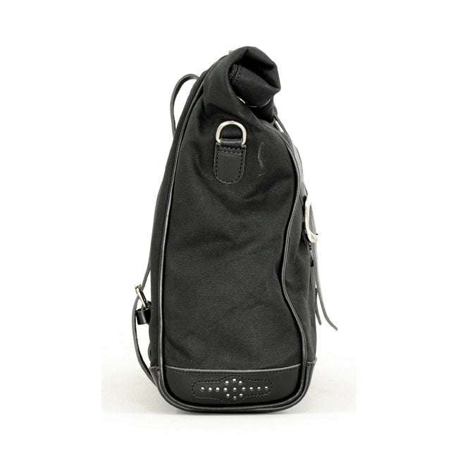 Longride, ''Old Chopper'' waxed cotton saddlebag