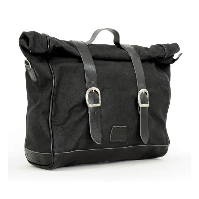 Longride, ''Old Chopper'' waxed cotton saddlebag